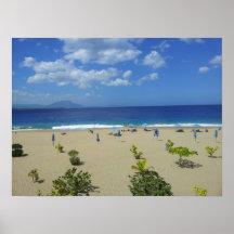 TWEE PLAYA ALCIA DE DOMINICAANSE REPUBLIEK SUR VAN PRINT
