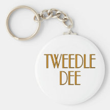 Tweedle Dee Porte-clefs