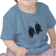 Tweeling adelaars t shirts