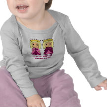 Tweeling Prinsessen Tshirts