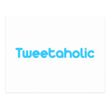 Tweetaholic Wenskaart