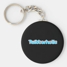 Twitterholic Sleutel Hanger