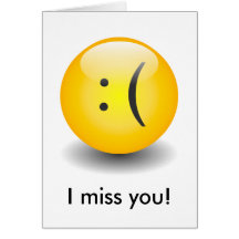 Txt Smiley - Droevige Kaart