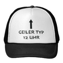 type 12 icône de geiler d'uhr casquettes de camionneur