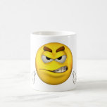 Type d'émotion - tasse fâchée