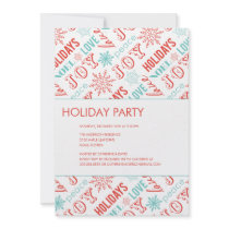 TYPE INVITATIONS DE VACANCES DE FÊTE DE VACANCES D