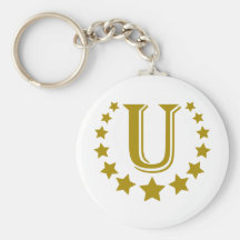 U-brief-ster-kroon Sleutel Hanger
