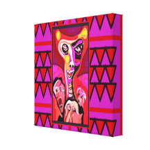 U de V.S. kunt doen schrikken denk? Gallerij Wrap Canvas