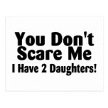 U doet schrikken me niet ik hebt 2 Dochters Wens Kaarten