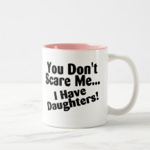 U doet schrikken me niet ik hebt Dochters Koffie Bekers