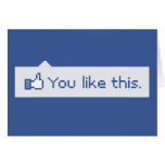 U houdt van Dit Grappige Facebook Kaarten