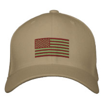 U.S. Drapeau - région boisée Casquettes De Baseball Brodées