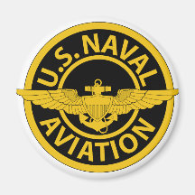 U.S. L'aéronavale - 2 Magnets Pour Réfrigérateur