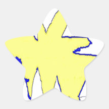U VOEGT het Ontwerp van de TEKST toe Stervormige Stickers