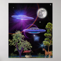 UFO de la science-fiction Posters