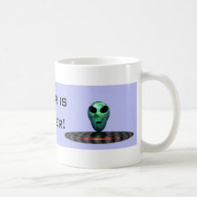 UFOsticker-1 Tasse