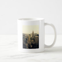 Uit het stadscentrum de Horizon van de Stad van Ne Koffie Beker