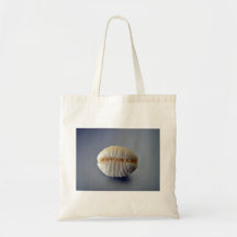 Uiterst kleine shell canvas tas