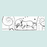 Uitgeputte Hefboom Russell Puppy visitekaartjes