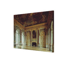 Uitzicht van de Salon d'Hercule, in 1739 wordt ing Gallerij Wrap Canvas