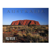 Uluru (roche d'Ayers), Australie Carte Postale