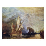 Ulysse a raillé Polyphemus par Turner Joseph Mallo Faire-parts