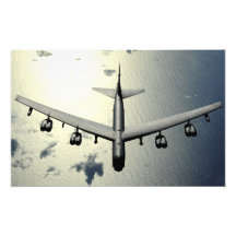 Un B-52 Stratofortress en vol Photo Sur Toile