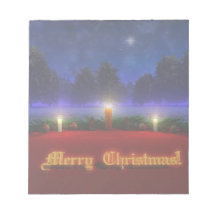 Un bloc - notes plus lumineux de Noël de visions Blocs-notes Mémo