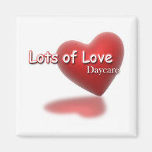 Un bon nombre d'aimant de coutume d'amour