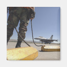 Un chef d'équipe de l'Armée de l'Air d'USA Magnets