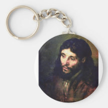 Un Christ après la vie par Rembrandt Porte-clefs