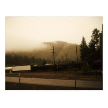 Un comin du train noir cartes postales