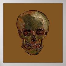 Un crâne par Vincent van Gogh Posters