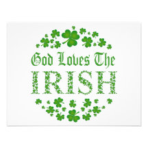 UN DIEU AIME LES IRLANDAIS BRISTOL PERSONNALISÉ