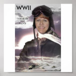 UN DIEU DE 2ÈME GUERRE MONDIALE BÉNISSENT NOS PILO POSTERS
