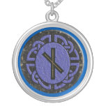 un futhark plus ancien de "nauthiz" colliers personnalisés