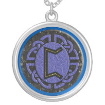 un futhark plus ancien de "perthro" colliers personnalisés