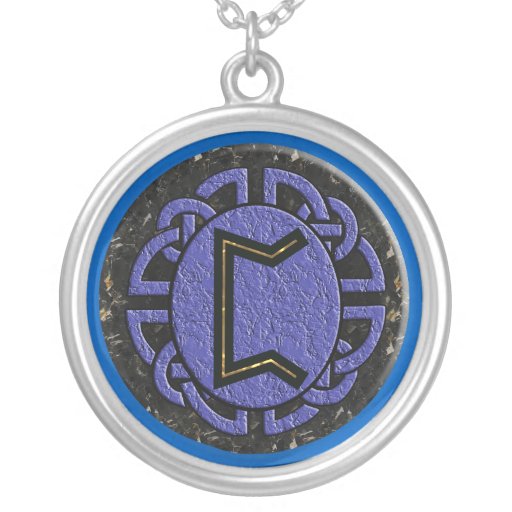 un futhark plus ancien de "perthro" colliers personnalisés