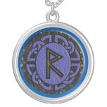 un futhark plus ancien de "raidho" pendentif