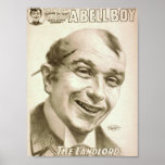 Un garçon de Bell, "théâtre vintage du propriétair Poster