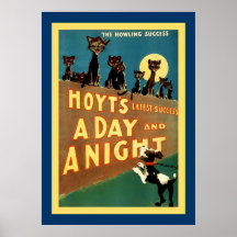 Un jour et un théâtre de cru de ~ de nuit poster