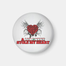 Un Libanais a volé mon coeur Magnets Pour Réfrigérateur