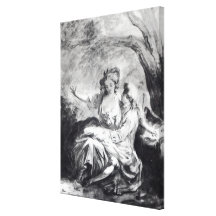 Un lieu de rencontre pour l'amour impressions sur toile