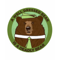 Un ours habillé par bien est un ours mortel