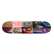 Un perspective-Cri perçant différent Skateboards Personnalisés