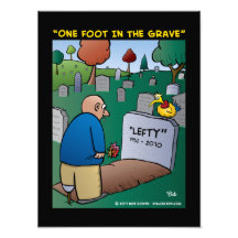 "Un pied dans le grave " Photo Sur Toile