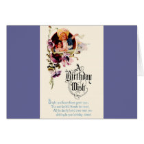 Un souhait d'anniversaire cartes