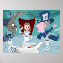Un thé fou affiches