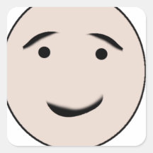 Un visage heureux autocollants