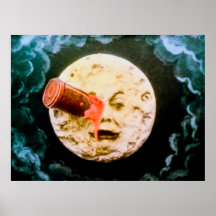 Un voyage à la lune affiche